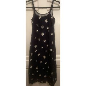 Nice Things Paloma S. Designer Women Black & White Casual Dress Size 34 Sundress